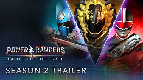 Power Rangers Battle for the Grid - Season Two Pass Trailer.