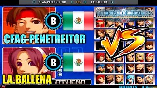 The King of Fighters 2002 (CFAG-PENETREITOR Vs. LA.BALLENA) [Mexico Vs. Mexico]