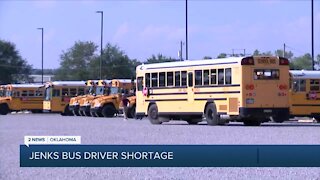 JENKS PUBLIC SCHOOLS EXPERIENCING BUS DRIVER SHORTAGE