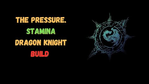 ESO PVP DRAGON KNIGHT Build - THE DOT Pressure King Stam DK Update 40