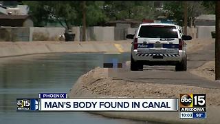 Body found in west Phoenix canal