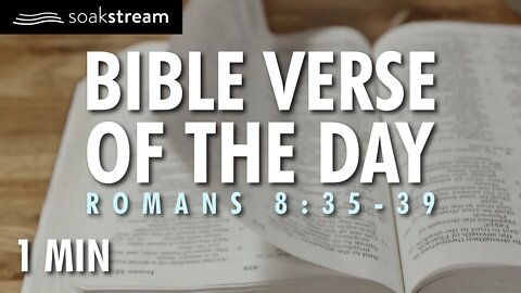 NOTHING Can Separate You From God's Love | Bible Verse of the Day Romans 8:35-39 | YouTube Shorts