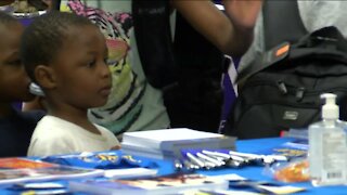 Community organizations are stepping up and providing school supplies to Milwaukee children