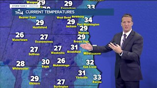 Wednesday is partly cloudy with highs in the 50s