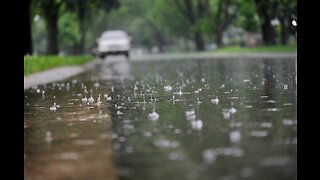 Relaxing rain