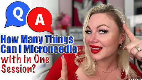 Q and A: How Many Things Can you Microneedle With?| Code Jessica10 saves you Money Approved Vendors