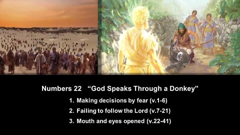 Numbers 22 “God Speaks Through a Donkey” - Calvary Chapel Fergus Falls
