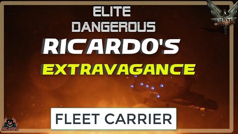 Elite Dangerous Fleet Carrier Purchase | Ricardos Extravagance