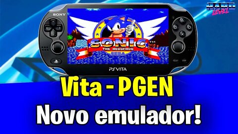 [PSVITA] PGEN - novo emulador de MEGA DRIVE, MASTER SYSTEM, GAME GEAR E SEGA CD!
