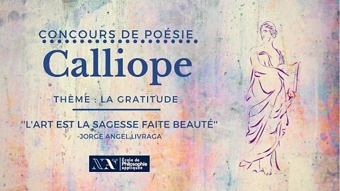 Nouvelle Acropole - Concours de poésie Calliope - Deuxième prix
