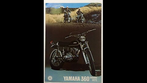 1970 Yamaha RT1 Enduro 360 Tribute