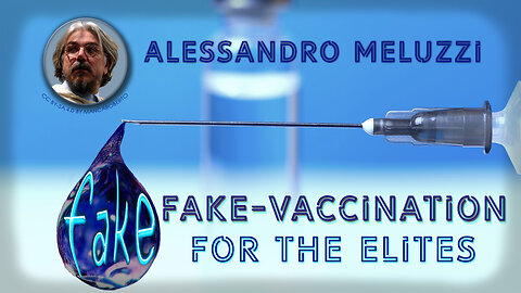 Alessandro Meluzzi: Criminologist confirms fake vaccination for the elites | www.kla.tv/20756