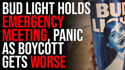 Bud Light HOLDS EMERGENCY MEETING, Panic As Boycott Gets WORSE