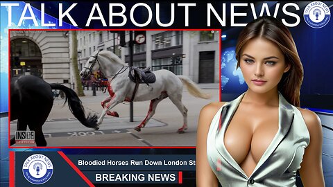 Runaway Army Horses Tear Through London Breaking News Bloodied Horses Run Through London