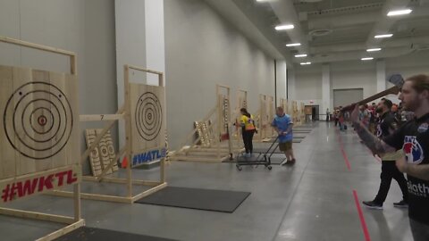 World Axe Throwing and World Knife Throwing Championships in Appleton showcase rapidly growing sports