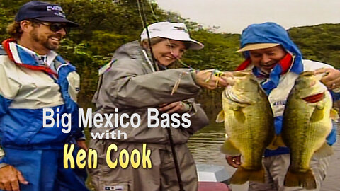 Best Bass Fishing Ever! Ken Cook spinner bait fishing Lake Comedero, Mexico