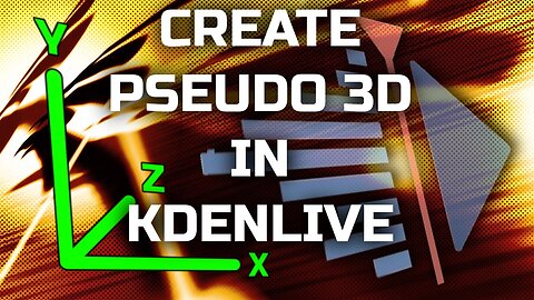 Kdenlive Tutorial: Knife Throwing In 3D Space