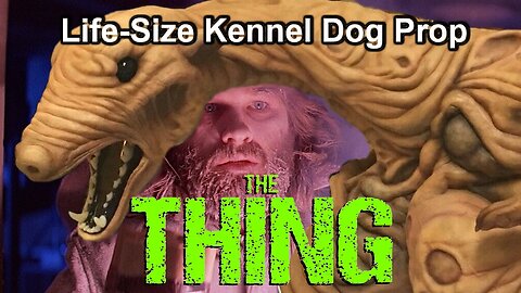 THE THING Kennel Dog LIFE-SIZE Prop Model Kit From John Carpenter's Classic Sci-Fi Horror Film