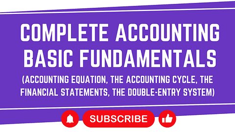 Accounting Basics A Guide to Almost Everything | Accounting HW