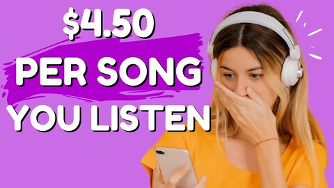 Earn $900 Just By Listening To Music! Make Money Online From Home 2022.earn by listening to music#ea