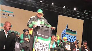 Let's talk about reigniting SA economy at #ANCNPC - Zuma (mfQ)