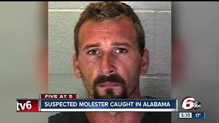 Indiana man wanted for child molestation arrested in Alabama
