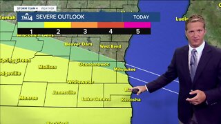 Chance for severe storms Tuesday afternoon