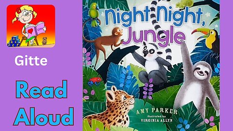 "Night Night, Jungle by Amy Parker | Little Box of Night Night Books | Bedtime stories | #readaloud