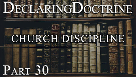 【 Church Discipline 】 Pastor Roger Jimenez
