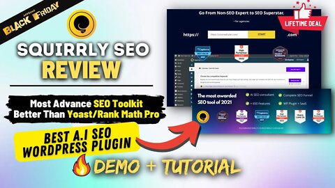 Squirrly SEO Review (Black Friday Deal) - Better Yoast/Rank Math Pro Alternative