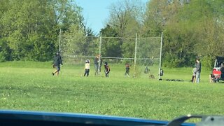 Baseball practice