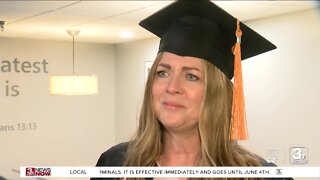 55-year-old overcomes breast cancer, graduates from Nebraska Methodist College