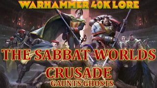 THE SABBAT WORLDS CRUSADE COMPLETE HISTORY