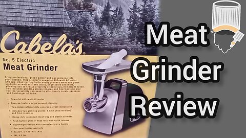 Cabela's meat grinder review