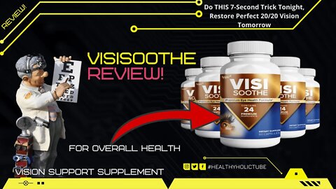 How To Cure Blurry Vision Naturally | Visisoothe Review - Does This Product Actually Work?