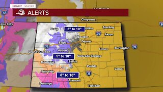Hurricane-force winds possible along Front Range Wednesday