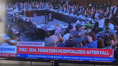 Sen Feinstein hospitalized