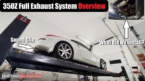 My 2006 Nissan 350Z REVUP Full Exhaust System Overview (Tomei Headers and more!) | AnthonyJ350