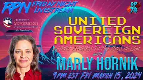 Restoring the Validity of Elections with Marly Hornik on Fri. Night Livestream