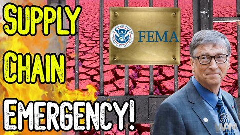 SUPPLY CHAIN STATE OF EMERGENCY! - Massive False Flag COMING SOON! - They Want Us On Social Credit!