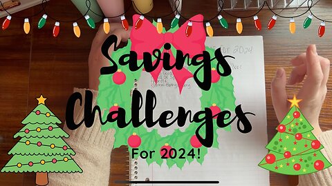Savings Challenges To Do in 2024! #bcl