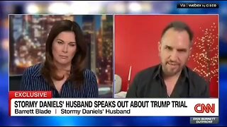 Stormy Daniels' Husband: We're Leaving America If Trump's Not Guilty
