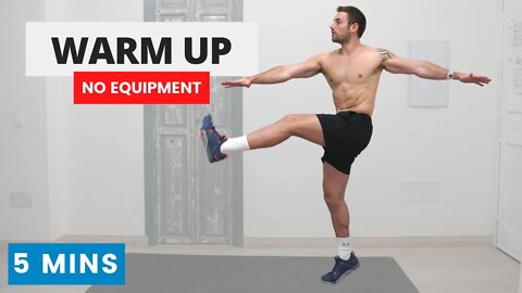 WARM UP | Do This Before Your Workouts | No Equipment | 5 Minutes | Get Warm, Mobilise and Activate