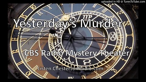 Yesterday's Murder - Mercedes McCambridge - CBS Radio Mystery Theater