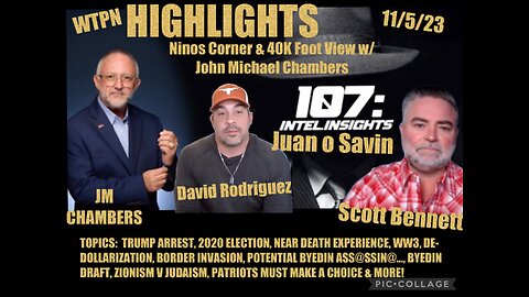 HIGHLIGHTS: NINO RODRIGUEZ W/SCOTT BENNETT & JMC W/JUAN O SAVIN