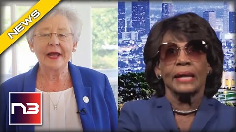 Alabama Governor DESTROYS Maxine Waters With This One CRUSHING Fact
