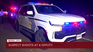 Road rage shooting leads to a deputy shot