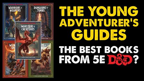 The Young Adventurer's Guides: DnD 5e Kids Book Review