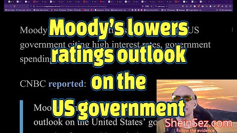 Major credit rating company lowers US government rating-SheinSez 349