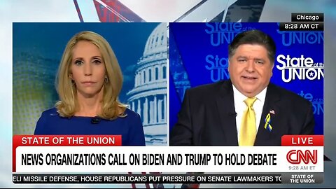 J.B Pritzker: Biden Shouldn't Debate Trump Because He Lies